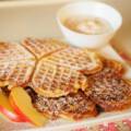 Gesunder Essgenuss: Weihnachtliche Apfelwaffeln